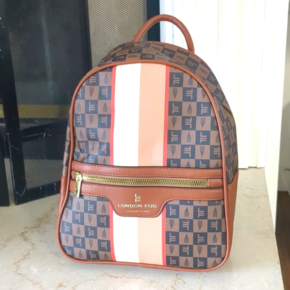 HASLEY SIGNATURE BACKPACK- COGÑAC